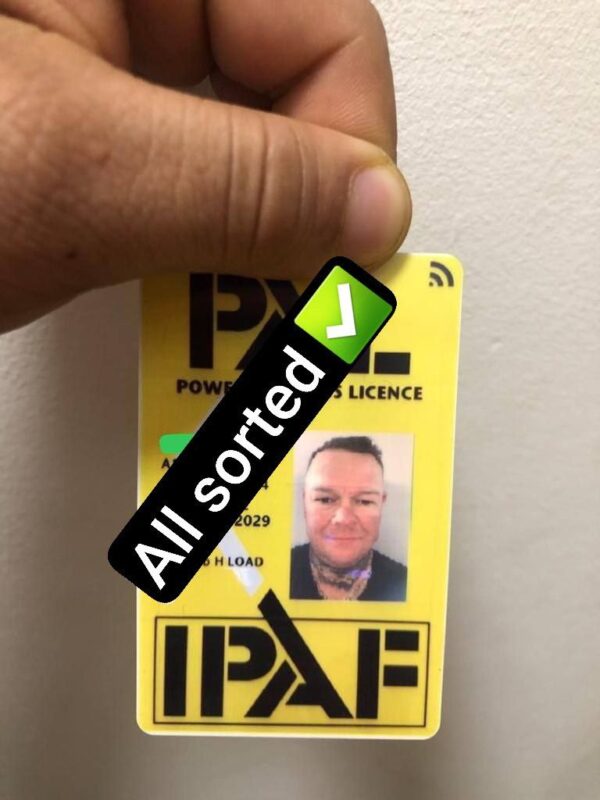 Operator training certificate - Image 4